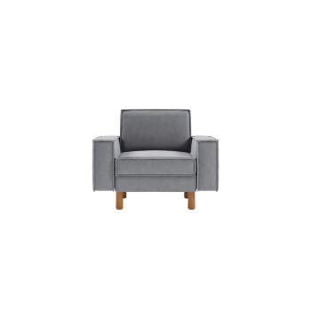 1-Seat Sofa Sparrow 1 - Fog Grey, Walnut Fog Grey
Walnut
