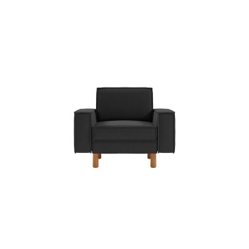 1-Seat Sofa Sparrow 1 - Night Grey, Walnut Night Grey
Walnut