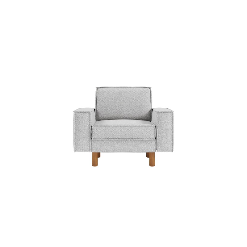 1-Seat Sofa Sparrow 1 - Pebble, Walnut Pebble
Walnut