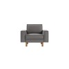 1-Seat Sofa Sparrow 1 - Obsidian, Walnut Obsidian
Walnut