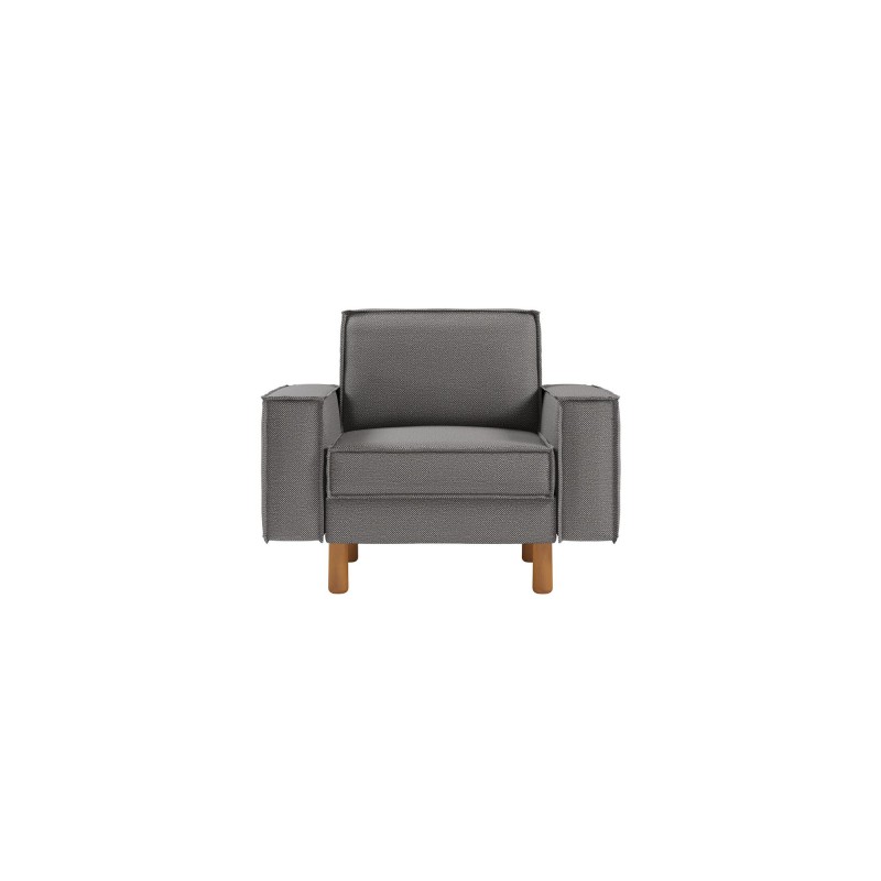 1-Seat Sofa Sparrow 1 - Obsidian, Walnut Obsidian
Walnut