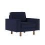 1-Seat Sofa Sparrow 1 - Night Blue, Walnut Night Blue
Walnut
