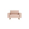 1-Seat Sofa Sparrow Loveseat - Salmon, Walnut Salmon
Walnut