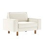 1-Seat Sofa Sparrow Loveseat - Milk Froth, Walnut Milk Froth
Walnut