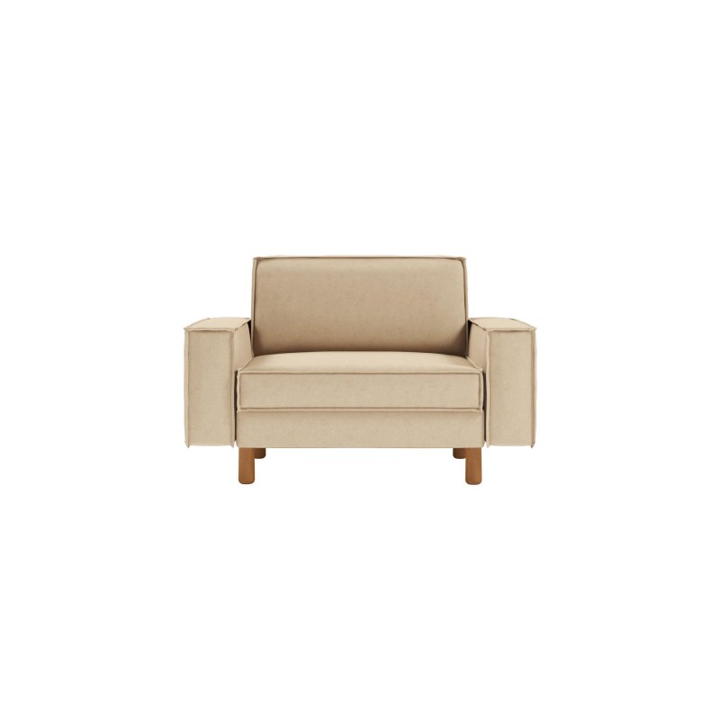 1-Seat Sofa Sparrow Loveseat - Sand, Walnut Sand
Walnut