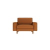 1-Seat Sofa Sparrow Loveseat - Caramel, Walnut Caramel
Walnut
