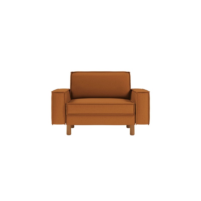 1-Seat Sofa Sparrow Loveseat - Caramel, Walnut Caramel
Walnut