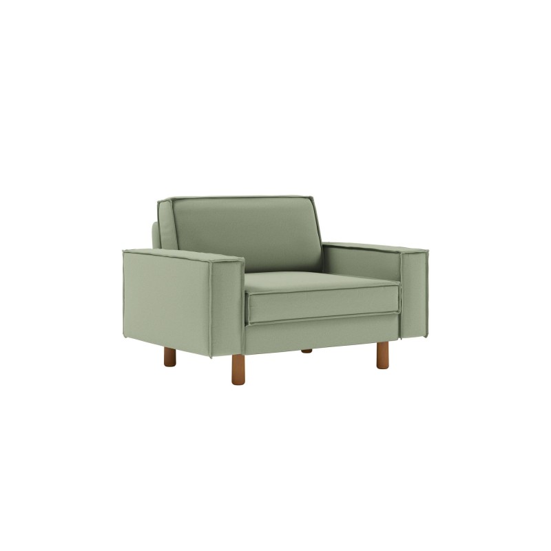 1-Seat Sofa Sparrow Loveseat - Sea Green, Walnut Sea Green
Walnut