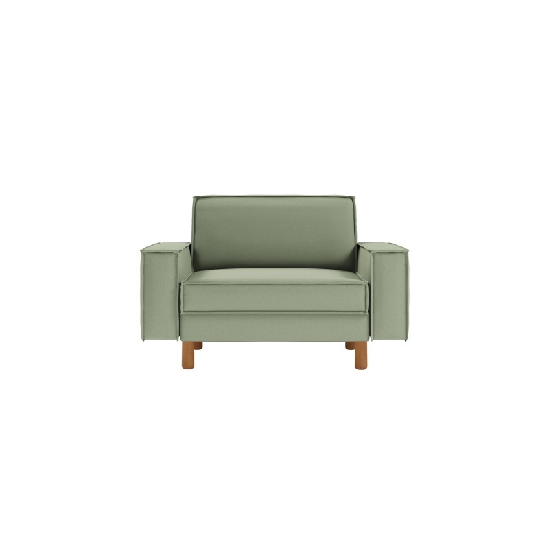 1-Seat Sofa Sparrow Loveseat - Sea Green, Walnut Sea Green
Walnut