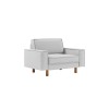 1-Seat Sofa Sparrow Loveseat - Pebble, Walnut Pebble
Walnut