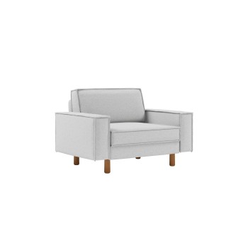 1-Seat Sofa Sparrow Loveseat - Pebble, Walnut Pebble
Walnut