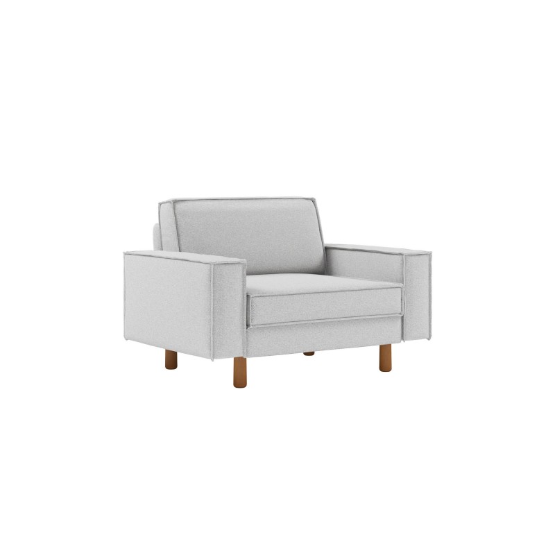 1-Seat Sofa Sparrow Loveseat - Pebble, Walnut Pebble
Walnut