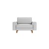 1-Seat Sofa Sparrow Loveseat - Pebble, Walnut Pebble
Walnut