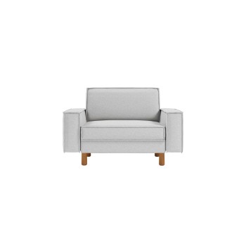1-Seat Sofa Sparrow Loveseat - Pebble, Walnut Pebble
Walnut