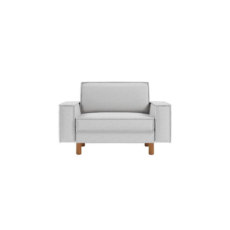 1-Seat Sofa Sparrow Loveseat - Pebble, Walnut Pebble
Walnut
