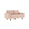 2-Seat Sofa Sparrow 2 - Salmon, Walnut Salmon
Walnut