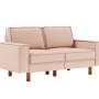 2-Seat Sofa Sparrow 2 - Salmon, Walnut Salmon
Walnut