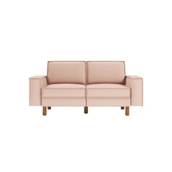 2-Seat Sofa Sparrow 2 - Salmon, Walnut Salmon
Walnut