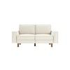 2-Seat Sofa Sparrow 2 - Milk Froth, Walnut Milk Froth
Walnut