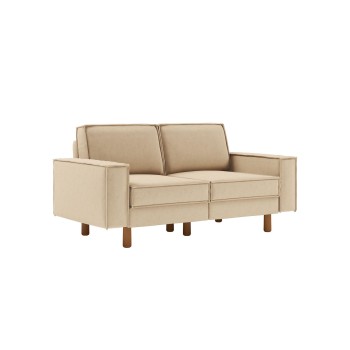 2-Seat Sofa Sparrow 2 - Sand, Walnut Sand
Walnut