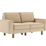 2-Seat Sofa Sparrow 2 - Sand, Walnut Sand
Walnut