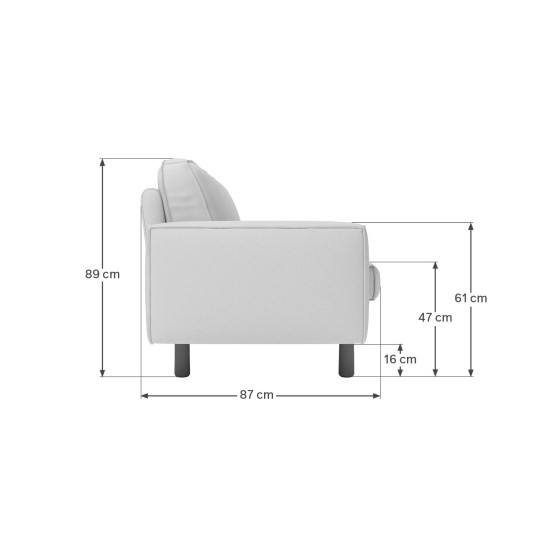 2-Seat Sofa Sparrow 2 - Sand, Walnut Sand
Walnut 2-Seat Sofa Sparrow 2 - Sand, Walnut Sand
Walnut
