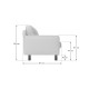 2-Seat Sofa Sparrow 2 - Sand, Walnut Sand
Walnut 2-Seat Sofa Sparrow 2 - Sand, Walnut Sand
Walnut
