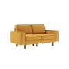 2-Seat Sofa Sparrow 2 - Mustard, Walnut Mustard
Walnut