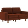 2-Seat Sofa Sparrow 2 - Tile Red, Walnut Tile Red
Walnut