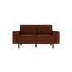 2-Seat Sofa Sparrow 2 - Tile Red, Walnut Tile Red
Walnut