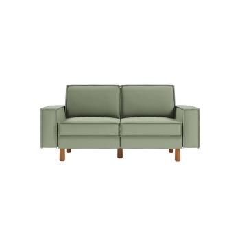 2-Seat Sofa Sparrow 2 - Sea Green, Walnut Sea Green
Walnut