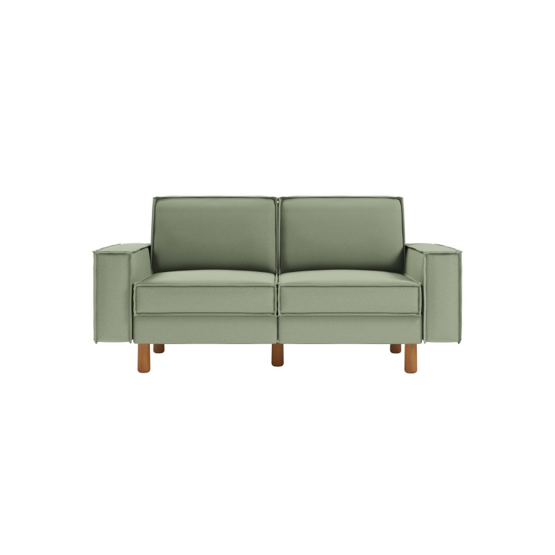 2-Seat Sofa Sparrow 2 - Sea Green, Walnut Sea Green
Walnut