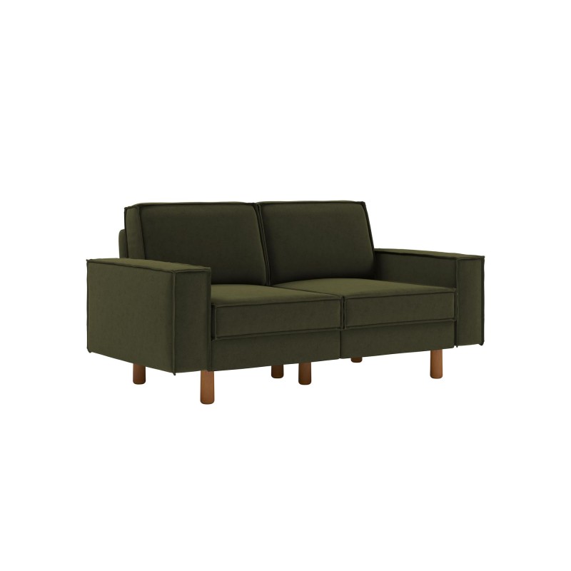 2-Seat Sofa Sparrow 2 - Oil Green, Walnut Oil Green
Walnut