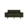 2-Seat Sofa Sparrow 2 - Oil Green, Walnut Oil Green
Walnut