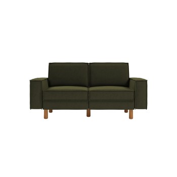 2-Seat Sofa Sparrow 2 - Oil Green, Walnut Oil Green
Walnut