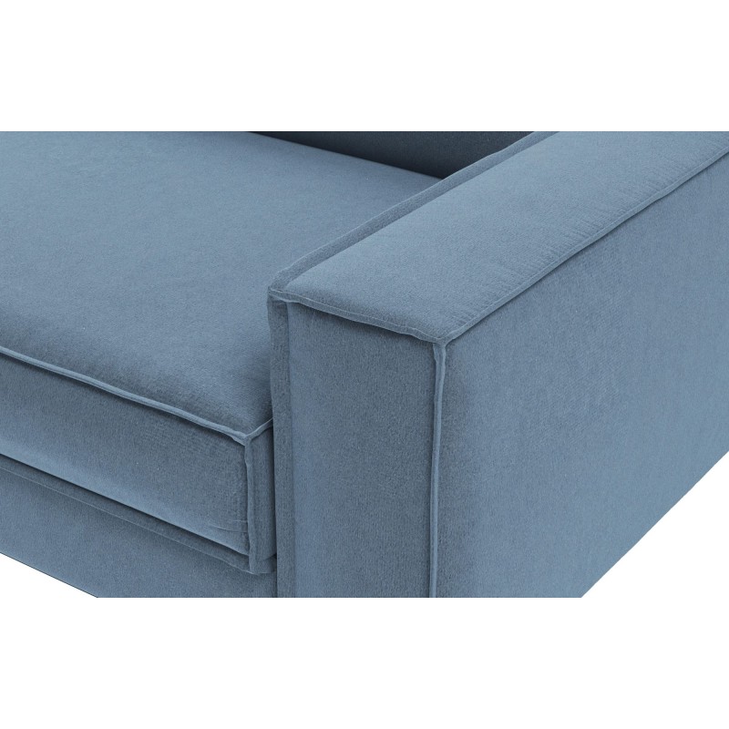 2-Seat Sofa Sparrow 2 - Ocean Blue, Walnut Ocean Blue
Walnut