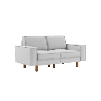 2-Seat Sofa Sparrow 2 - Pebble, Walnut Pebble
Walnut