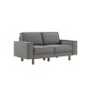 2-Seat Sofa Sparrow 2 - Obsidian, Walnut Obsidian
Walnut