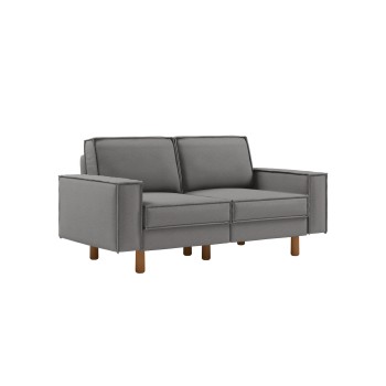 2-Seat Sofa Sparrow 2 - Obsidian, Walnut Obsidian
Walnut