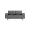 2-Seat Sofa Sparrow 2 - Obsidian, Walnut Obsidian
Walnut