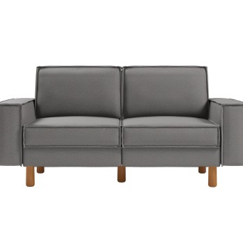 2-Seat Sofa Sparrow 2 - Obsidian, Walnut Obsidian
Walnut