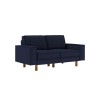 2-Seat Sofa Sparrow 2 - Night Blue, Walnut Night Blue
Walnut