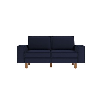 2-Seat Sofa Sparrow 2 - Night Blue, Walnut Night Blue
Walnut