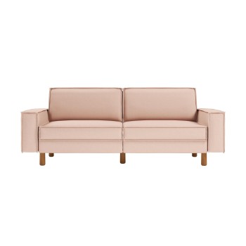 3-Seat Sofa Sparrow 3 - Salmon, Walnut Salmon
Walnut