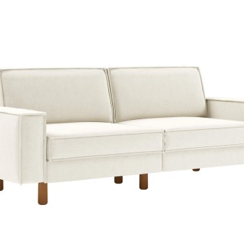 3-Seat Sofa Sparrow 3 - Milk Froth, Walnut Milk Froth
Walnut