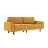 3-Seat Sofa Sparrow 3 - Mustard, Walnut Mustard
Walnut