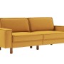 3-Seat Sofa Sparrow 3 - Mustard, Walnut Mustard
Walnut