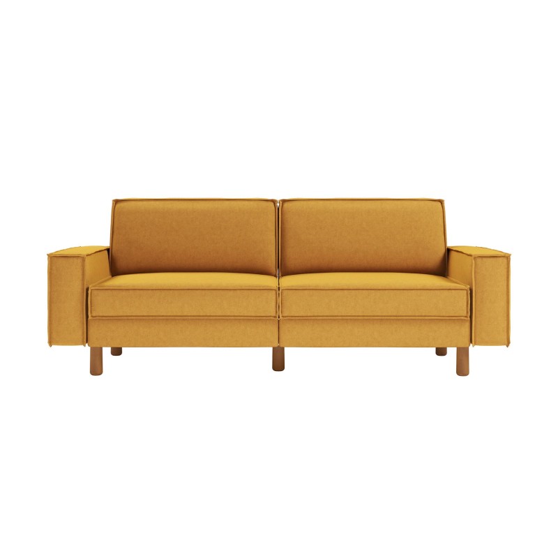 3-Seat Sofa Sparrow 3 - Mustard, Walnut Mustard
Walnut