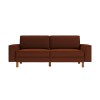 3-Seat Sofa Sparrow 3 - Tile Red, Walnut Tile Red
Walnut