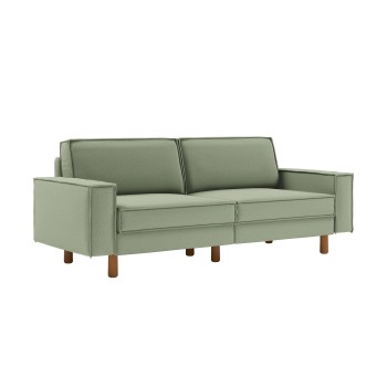 3-Seat Sofa Sparrow 3 - Sea Green, Walnut Sea Green
Walnut